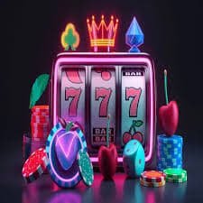 Ilustrasi permainan mesin slot online populer dan fitur bonus di damritogel